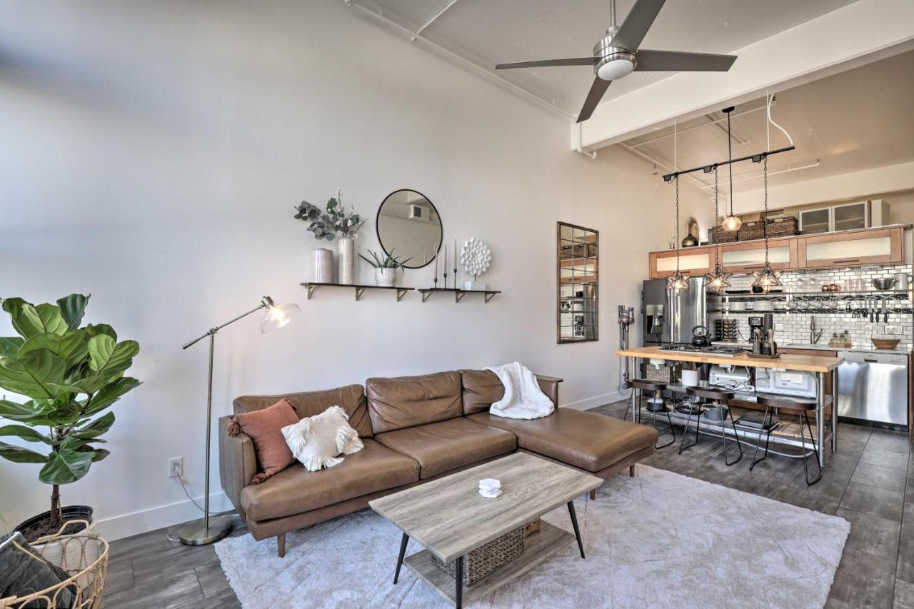 Chic Slc Downtown Studio Loft Walk To Shops Salt Lake City Exterior foto