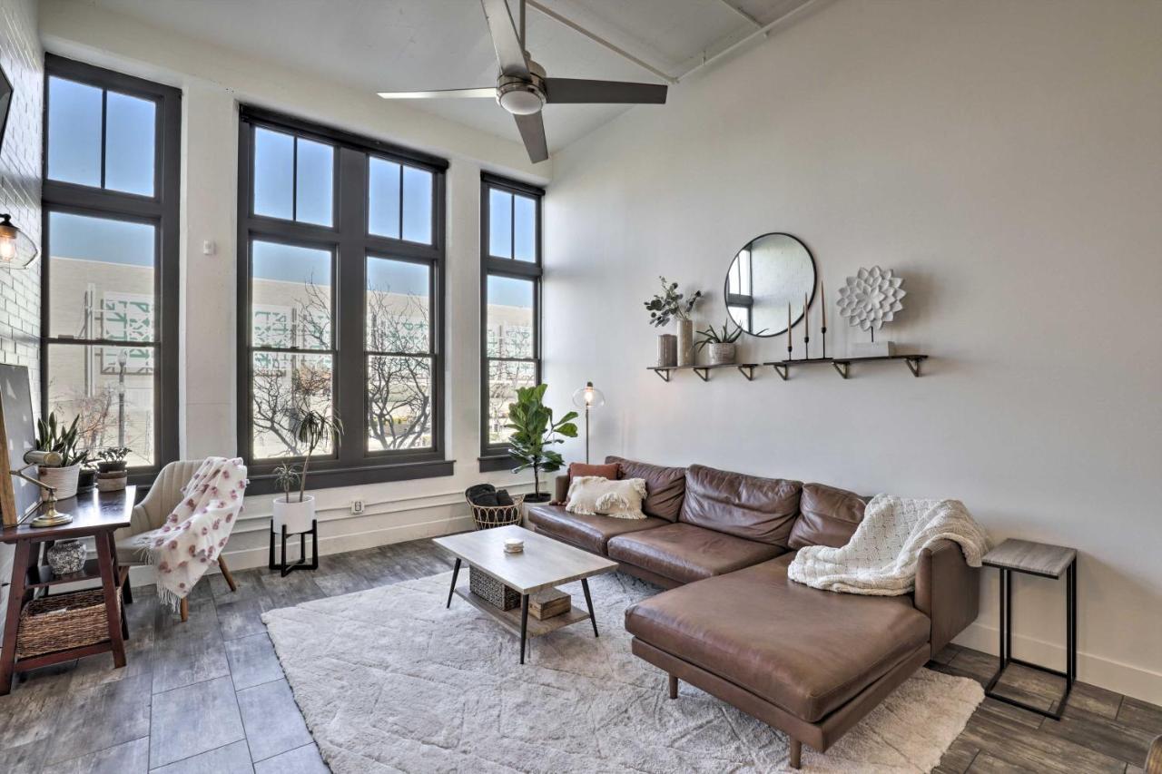 Chic Slc Downtown Studio Loft Walk To Shops Salt Lake City Exterior foto