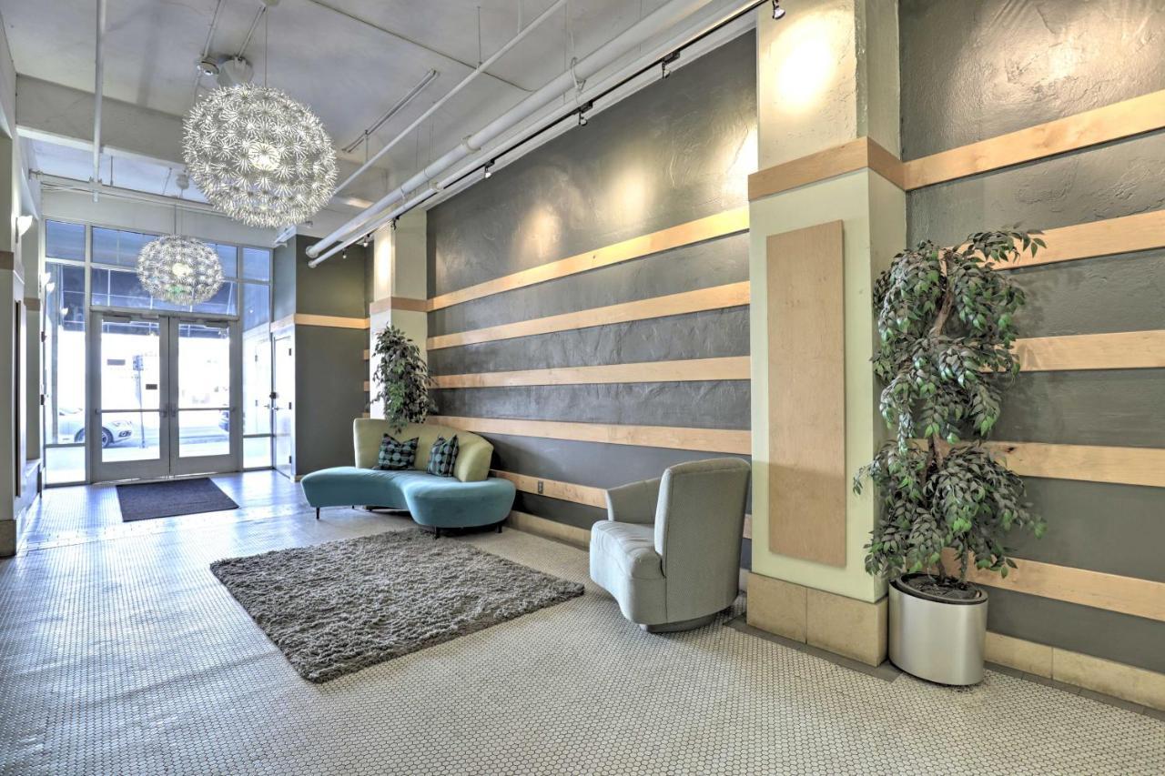 Chic Slc Downtown Studio Loft Walk To Shops Salt Lake City Exterior foto